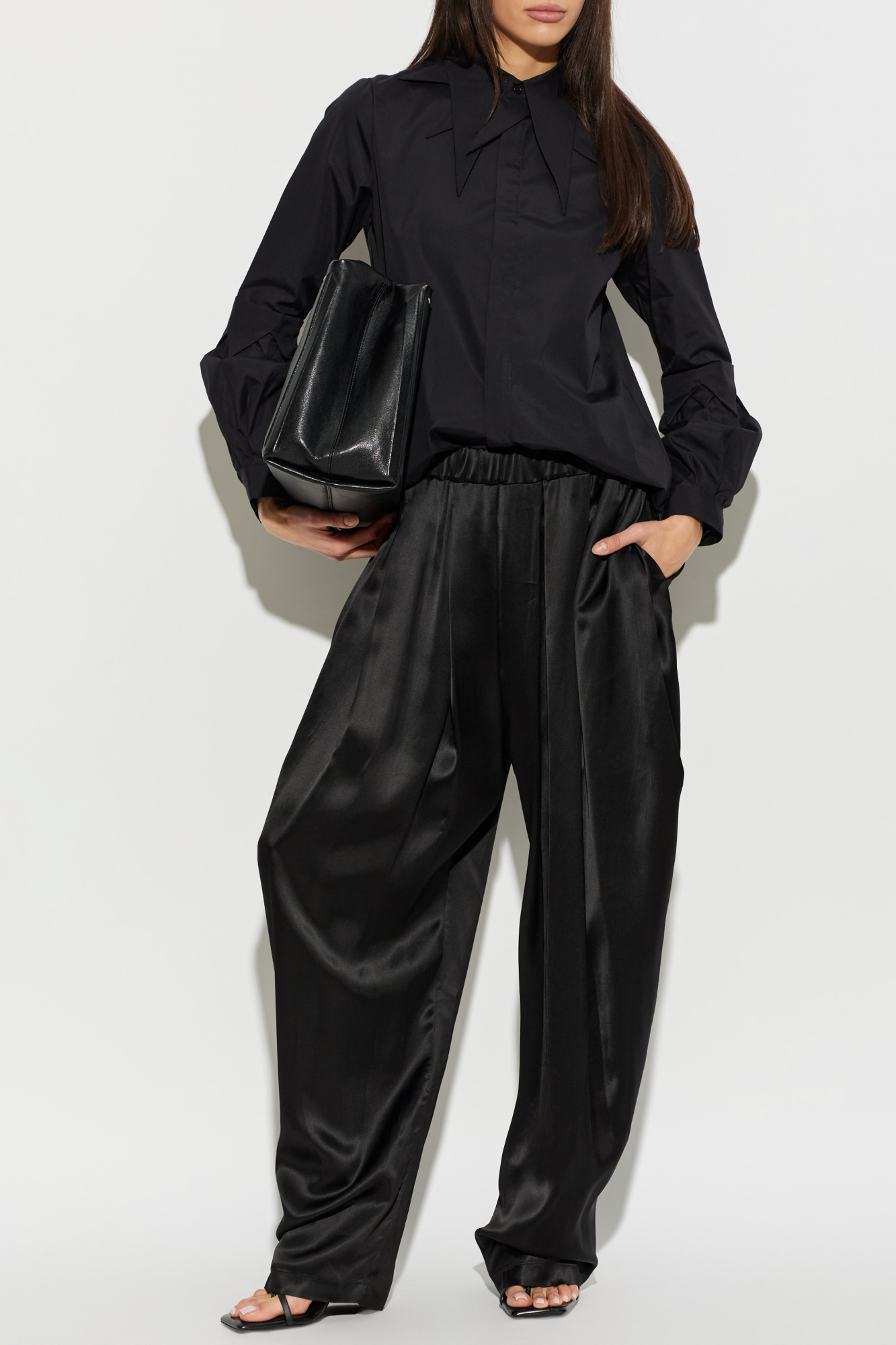 Comme des Garçons Noir Kei Ninomiya Shirt with decorative collar